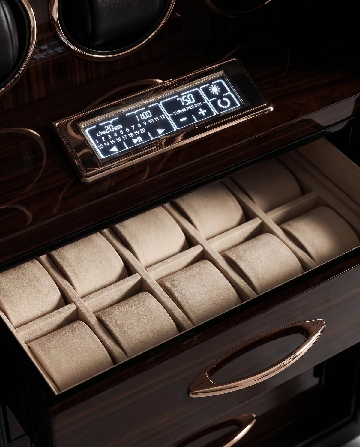 Galerie™ — coffre-fort vitrine pour 40 montres