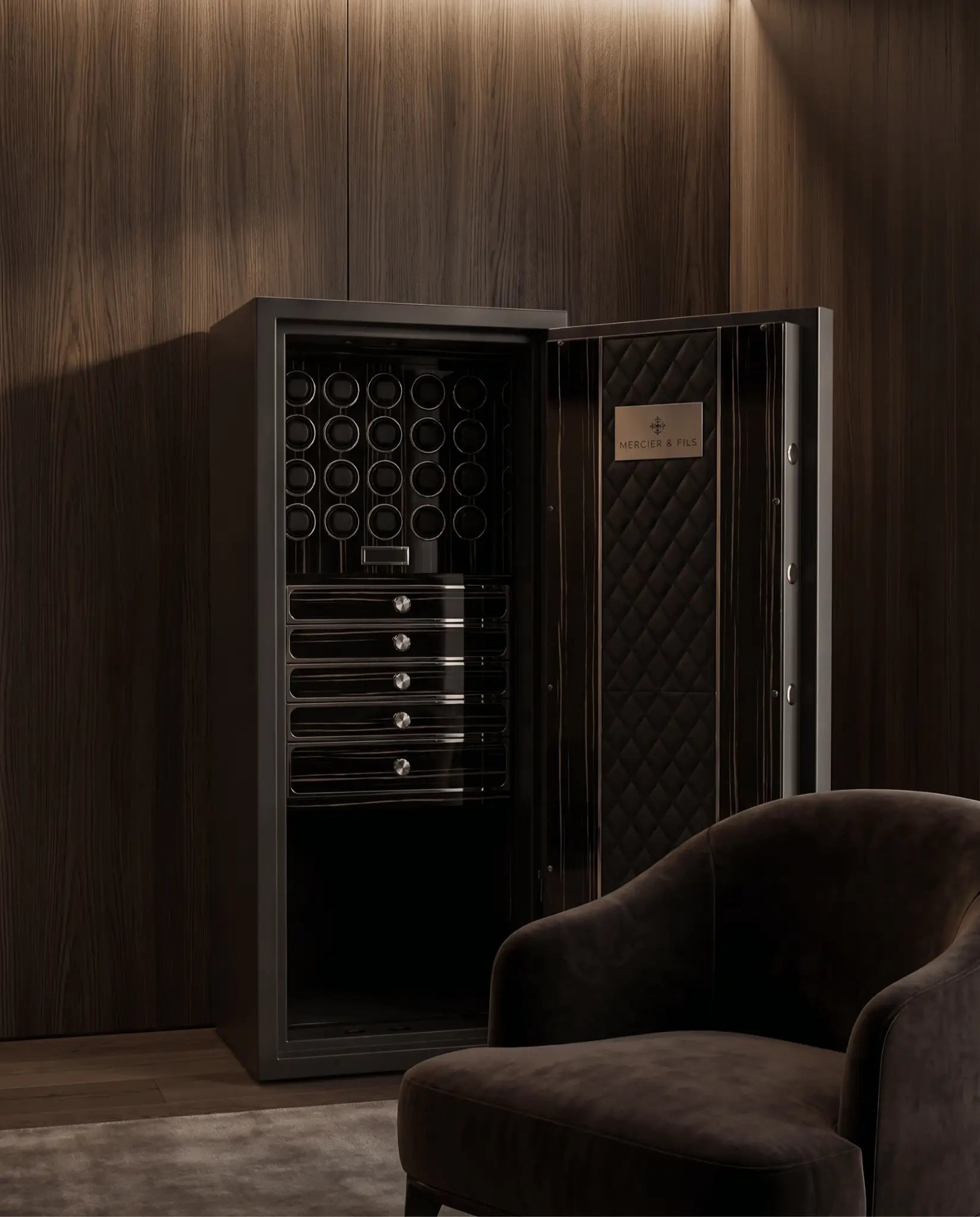 watch-safe-zebrano-wood-black-piano-lacquer-high-hlossy-mercier-fils-editorial-content-inside-a-room